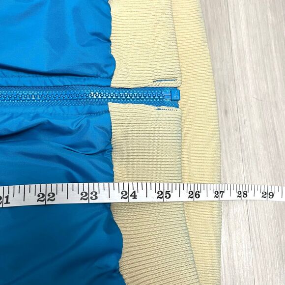 Columbia Coat Women’s Large Reversible Blue and Purple Nylon Zip Up Vintage - Picture 9 of 9